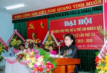 Quận Hội Cẩm Lệ Tổ chức Đại hội Hội Bảo trợ Phụ nữ và Trẻ em nghèo bất hạnh Quận Cẩm Lệ nhiệm kỳ III (2015-2020)